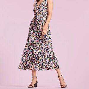 LOFT Floral  Sleeveless Maxi Dress Size 18